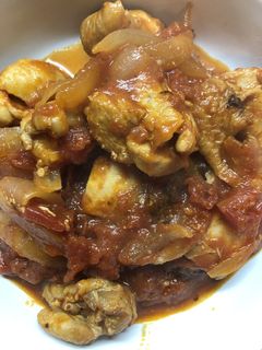 チキンのトマト煮込み-レシピのメイン写真