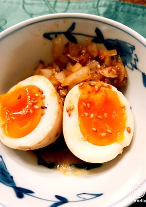 ストウブde簡単韓国風煮卵꒰ღ˘◡˘ற꒱-レシピのメイン写真