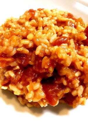 簡単！ご飯で作るトマトリゾット-レシピのメイン写真