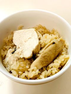 鶏むね簡単炊き込みご飯-レシピのメイン写真