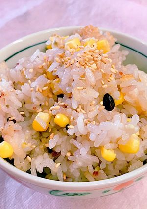 炊飯器で簡単！とうもろこしの雑穀ご飯-レシピのメイン写真