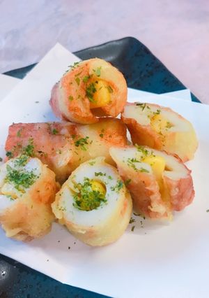 竹輪とコーンの青のり香る天ぷら 磯部風-レシピのメイン写真