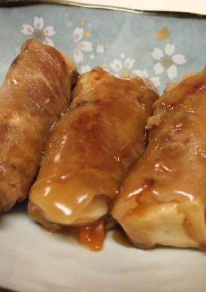 ☆かんたん☆豆腐と野菜の肉巻きまき～-レシピのメイン写真