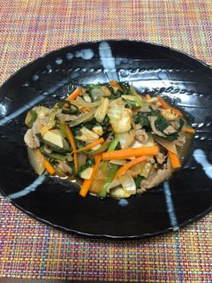 野菜たっぷり豚キムチ-レシピのメイン写真