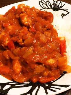 トマトとチキンのカレー-レシピのメイン写真