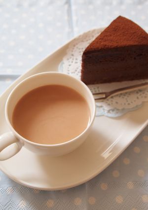 ◆残ったクリームでホットチョコレート◆-レシピのメイン写真