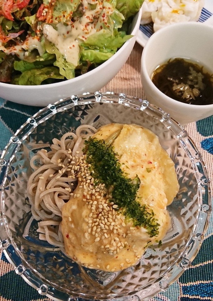 とろろキムチ海老-レシピのメイン写真