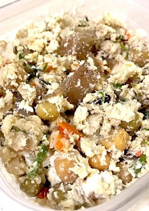 おから煮リメイク！おからとお豆のマヨ和え-レシピのメイン写真