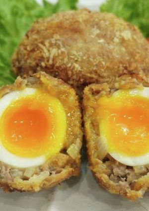 半熟!!スコッチエッグ-レシピのメイン写真