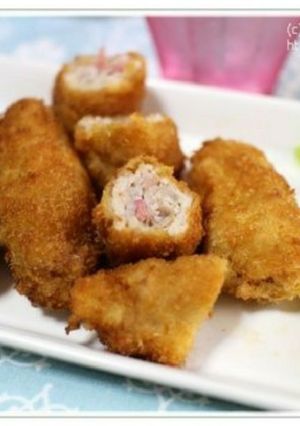 紅しょうがの肉巻きフライ-レシピのメイン写真