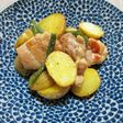 鶏肉とじゃがいもの蒸し煮