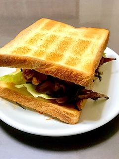 スペシャル唐揚げ具だくサンド☆-レシピのメイン写真