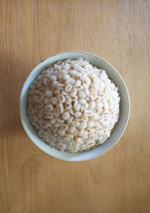 100%押し麦のさくら麦飯-レシピのメイン写真