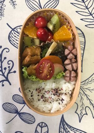 7月1日 娘弁当-レシピのメイン写真