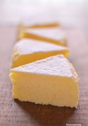 半熟チーズケーキ-レシピのメイン写真