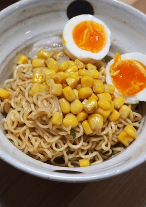 夏のコーンバター冷やしあえ麺!-レシピのメイン写真