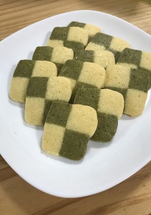 市松模様のクッキー♪-レシピのメイン写真