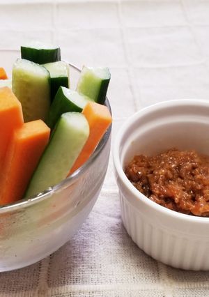 ☆野菜スティック♪醤油麹をつけて食べる☆-レシピのメイン写真