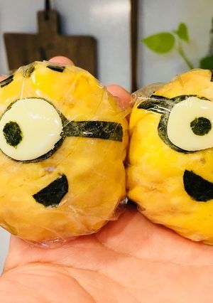 ミニオンズおにぎり-レシピのメイン写真