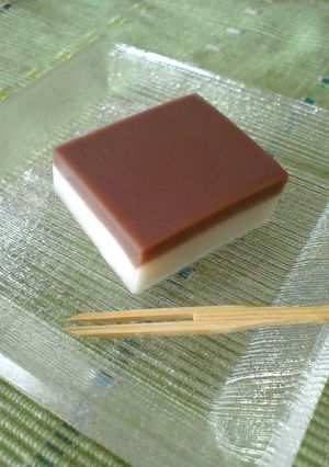 こしあん入りミルク寒天-レシピのメイン写真
