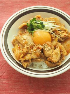豚キムチ丼-レシピのメイン写真
