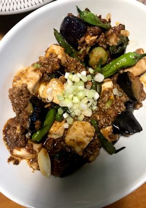 ＜２つの美味しさを同時に！＞麻婆豆腐ナス-レシピのメイン写真