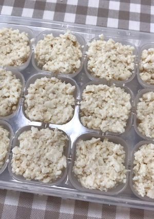 離乳食中期＊フリージング＊ふわふわささみ-レシピのメイン写真