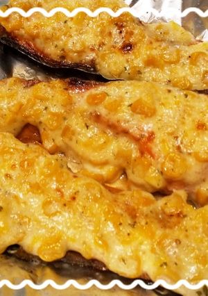 【子ども大好き】サーモンのマヨコーン焼き-レシピのメイン写真