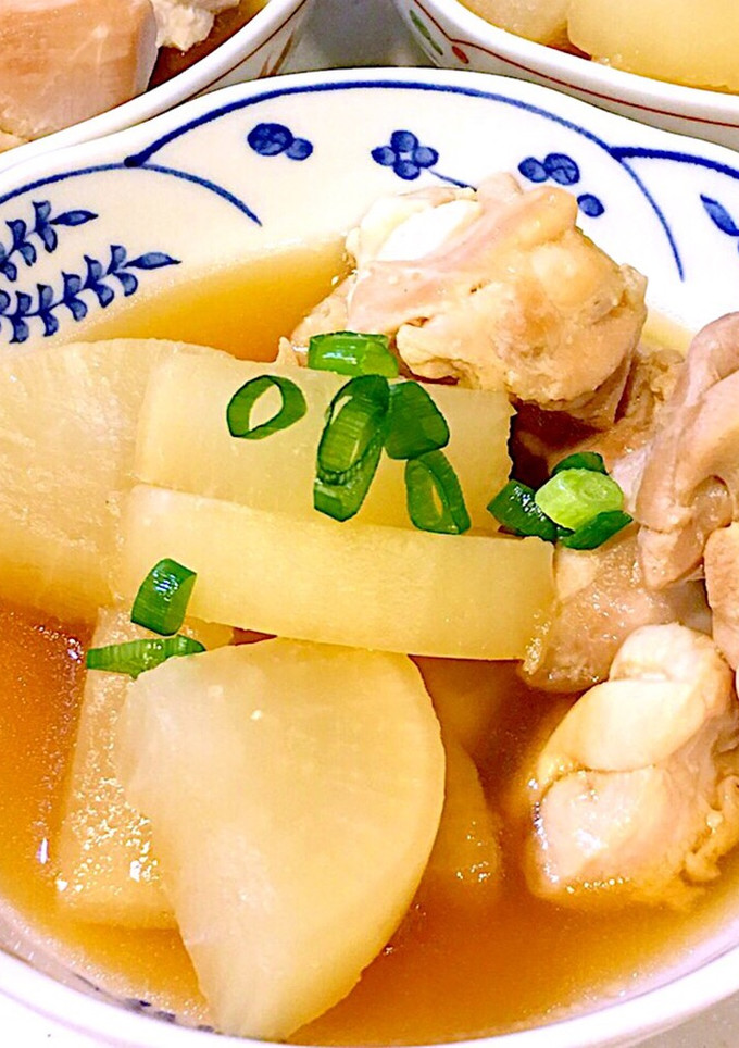 鶏肉と大根の煮物 (^^)♡-レシピのメイン写真