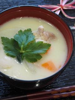 『白味噌のお雑煮』-レシピのメイン写真
