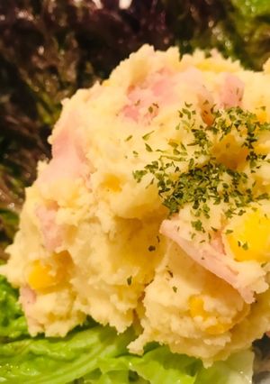 余り物で作ったポテトサラダ-レシピのメイン写真