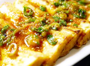 簡単副菜！焼き★厚揚げ～よだれ鶏のたれ～-レシピのメイン写真