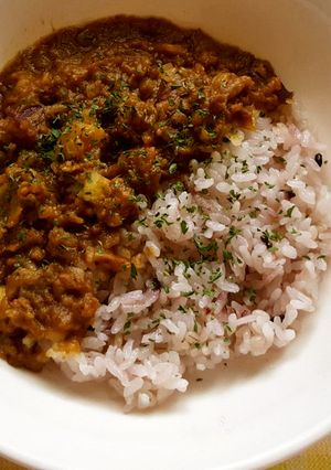 ひき肉とさつまいものドライカレー-レシピのメイン写真
