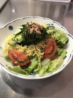 冷やしラーメンで簡単ランチ!-レシピのメイン写真