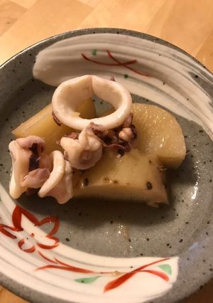 イカと長芋の柔らか煮-レシピのメイン写真
