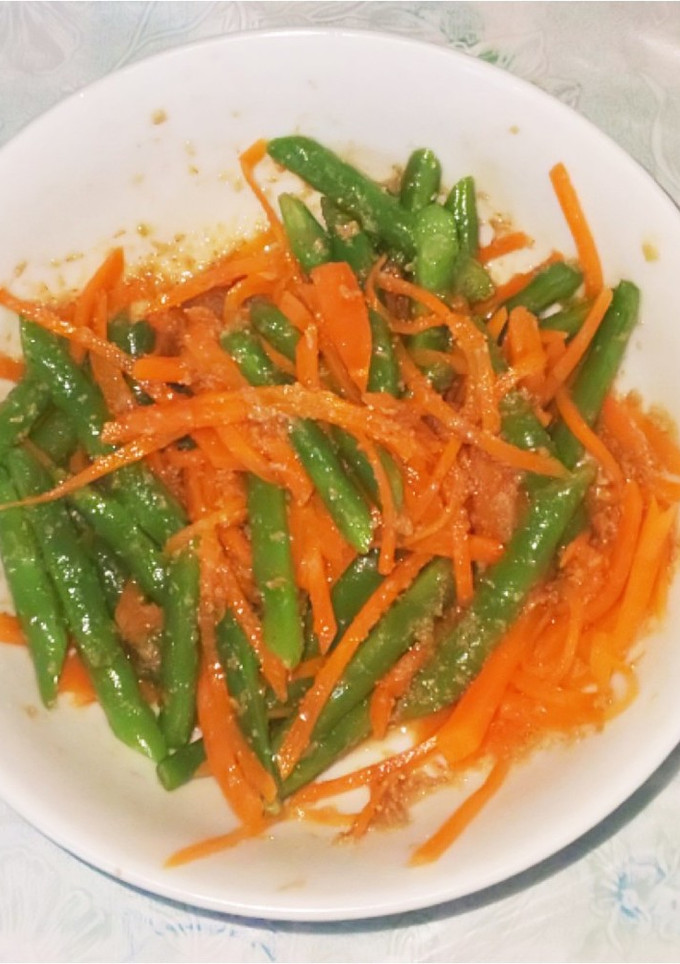 時短簡単いんげん豆の胡麻和え-レシピのメイン写真