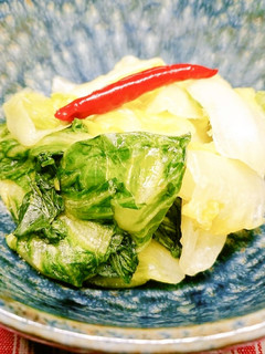 90分で完成!ロメインレタスの浅漬け♪-レシピのメイン写真