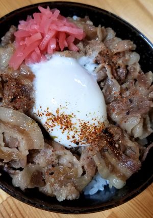 汁まで無くなるW簡単♡豚丼-レシピのメイン写真