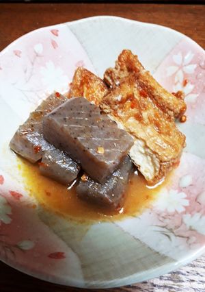 厚揚げとコンニャクのピリ辛煮-レシピのメイン写真
