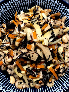 大豆とひじきのお煮物-レシピのメイン写真