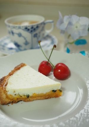 パッションフルーツヨーグルトタルト-レシピのメイン写真
