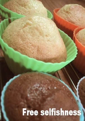 超簡単!ふかふかカップケーキ-レシピのメイン写真