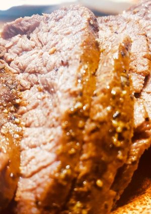 牛モモ肉で、ローストビーフ!-レシピのメイン写真