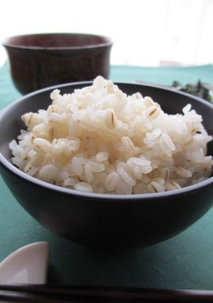 私の好きな✿押し麦ご飯✿の炊き方-レシピのメイン写真