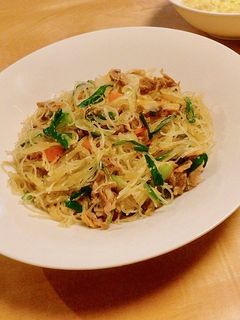 焼きビーフン。-レシピのメイン写真