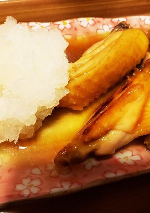 夏バテ知らず鶏の甘辛酢照り焼きおろし-レシピのメイン写真