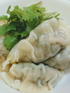 パクチー大量消費に!パクチー水餃子-レシピのメイン写真