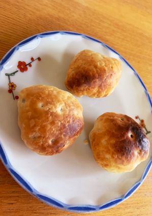 まんまる可愛い☆プルーンのパイ包み焼き-レシピのメイン写真