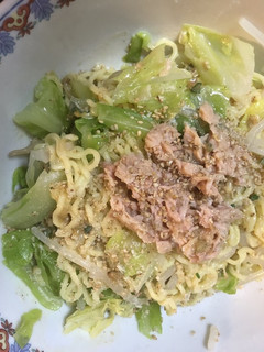サッポロ一番冷やし野菜ツナラーメン-レシピのメイン写真