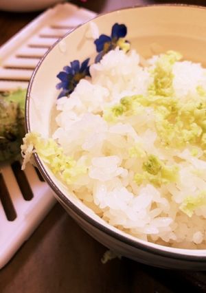 【ツーンとして】わさび飯【泣きそう〜】-レシピのメイン写真